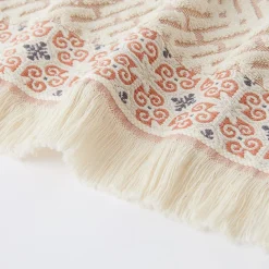 Pia Towel - Oat/Clay
