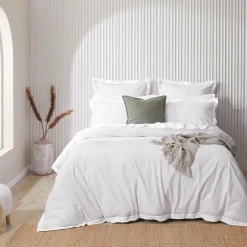 Portofino Quilt Cover - Grey