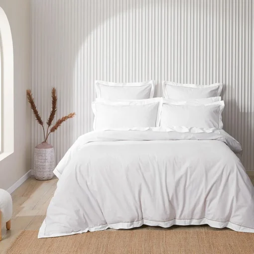Portofino Quilt Cover - Grey