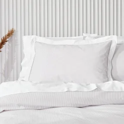Portofino Quilt Cover - Grey