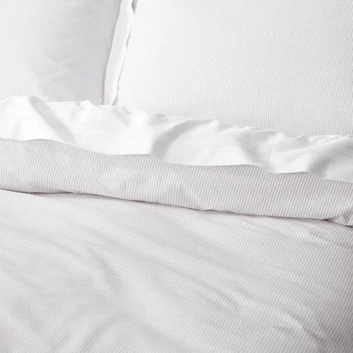 Portofino Quilt Cover - Grey