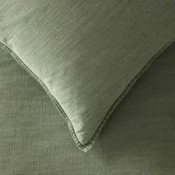 Preston Quilt Cover - Sage