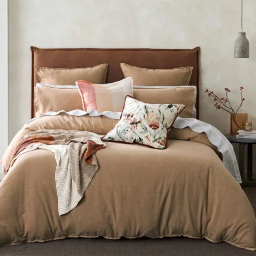 Preston Quilt Cover - Sage