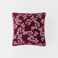Prue Velvet Cushion - Indigo