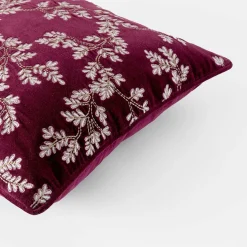 Prue Velvet Cushion - Indigo
