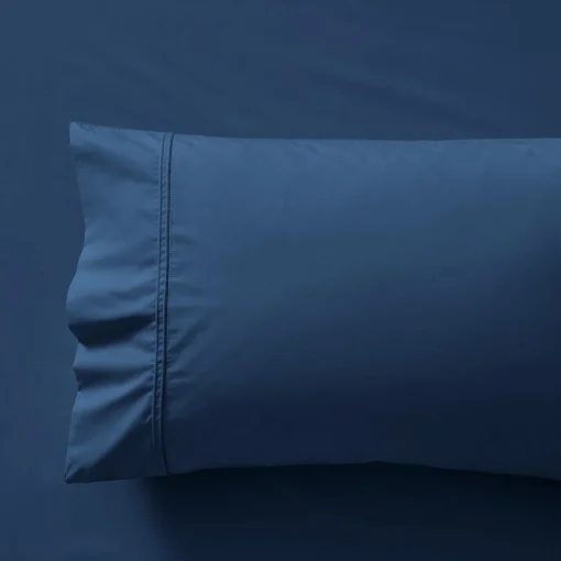 Pure 250 TC Egyptian Cotton Sheet Set - Indigo