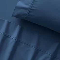 Pure 250 TC Egyptian Cotton Sheet Set - Indigo