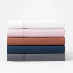 Pure 250 TC Egyptian Cotton Sheet Set - Indigo