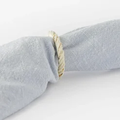 Rattan Napkin Rings Set