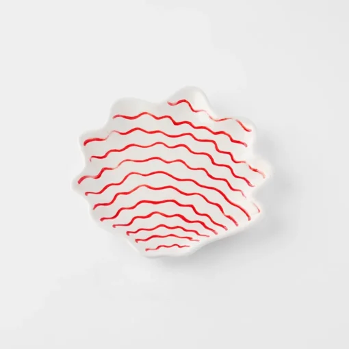Reef Red Ceramic Plate