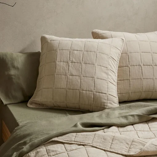 Reid Coverlet - Oatmeal