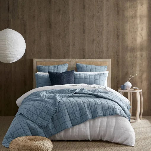 Reid Coverlet - Oatmeal