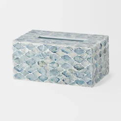 Rhodes Inlay Tissue Box Cover Rectangle