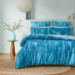 Riversdale Quilt Cover - Teal