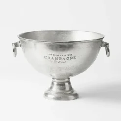 Round Champagne Bucket - Pewter