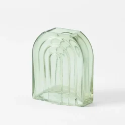Ruby Arch Glass Vase