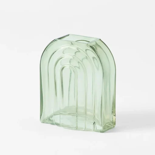 Ruby Arch Glass Vase