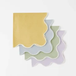 Scallop Edge Napkin Set