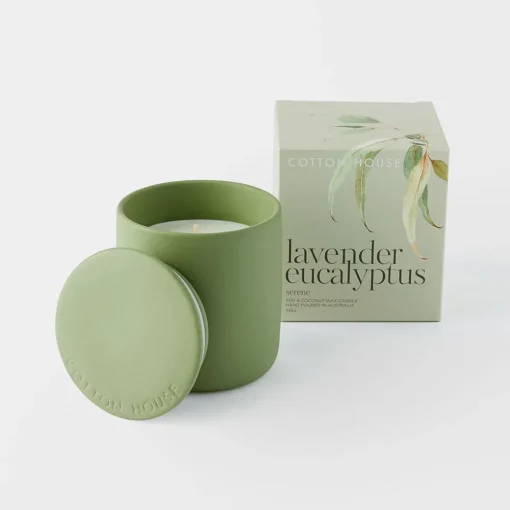 Serene Scented Candle - Lavender Eucalyptus