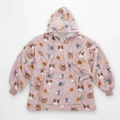Simba Hooded Sherpa Blanket