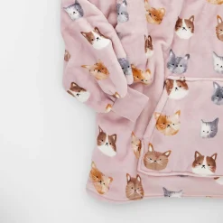 Simba Hooded Sherpa Blanket