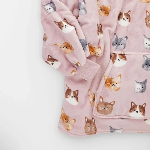 Simba Hooded Sherpa Blanket