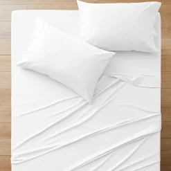 Sleeping Beauty 400 TC Bamboo / Cotton Sheet Set - Sky Blue