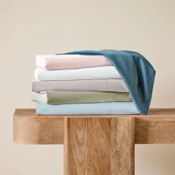 Sleeping Beauty 400 TC Bamboo / Cotton Sheet Set - Sky Blue