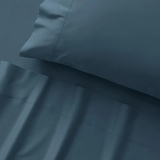 Sleeping Beauty 400 TC Bamboo / Cotton Sheet Set - Sky Blue