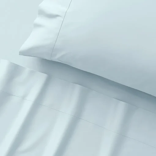 Sleeping Beauty 400 TC Bamboo / Cotton Sheet Set - Sky Blue