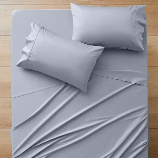 Sleeping Beauty 375 TC Cotton Sheet Set - Lily White