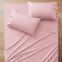 Sleeping Beauty 375 TC Cotton Sheet Set - Lily White