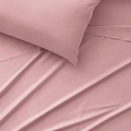Sleeping Beauty 375 TC Cotton Sheet Set - Lily White