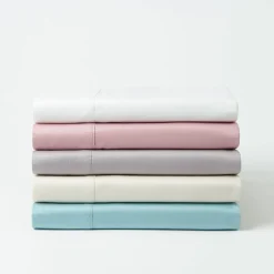Sleeping Beauty 375 TC Cotton Sheet Set - Lily White