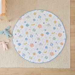 Space Adventure Round Play Mat