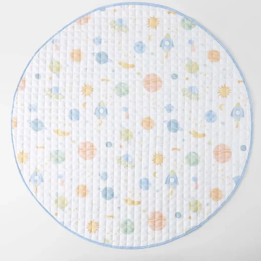 Space Adventure Round Play Mat