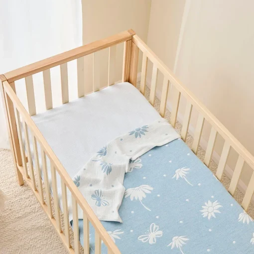 Sun Daisy Reversible Baby Blanket