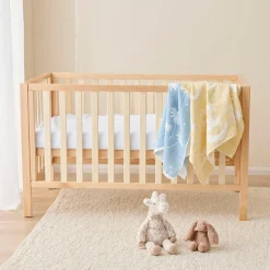 Sun Daisy Reversible Baby Blanket