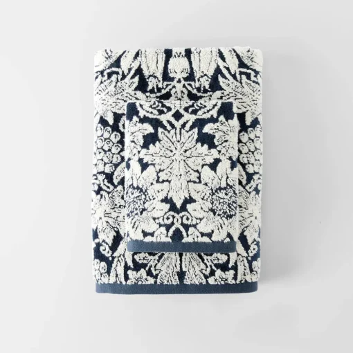 Sunflower Towel - Navy