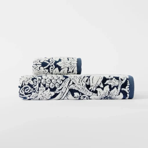 Sunflower Towel - Navy