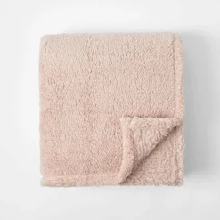 Super Soft Throw - Light Pink