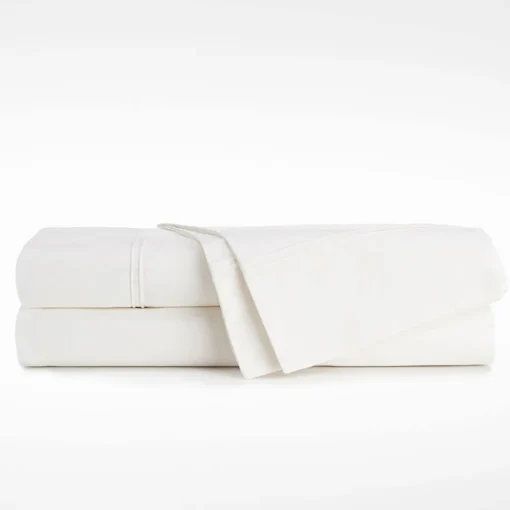 Supreme 250 TC Egyptian Cotton Fitted Cot Sheet - White