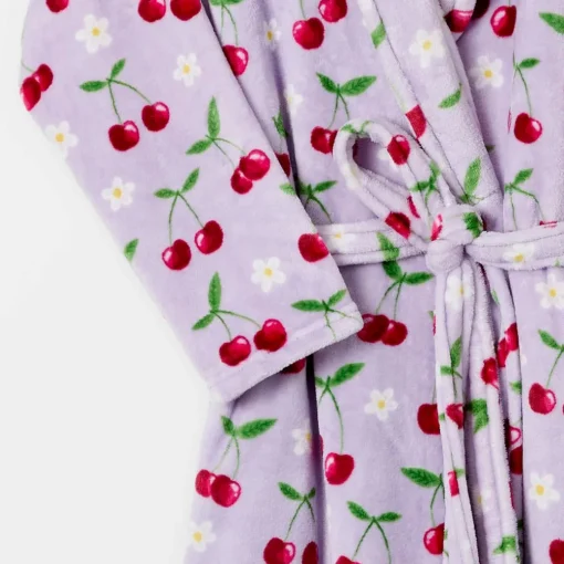 Sweet Cherry Printed Robe