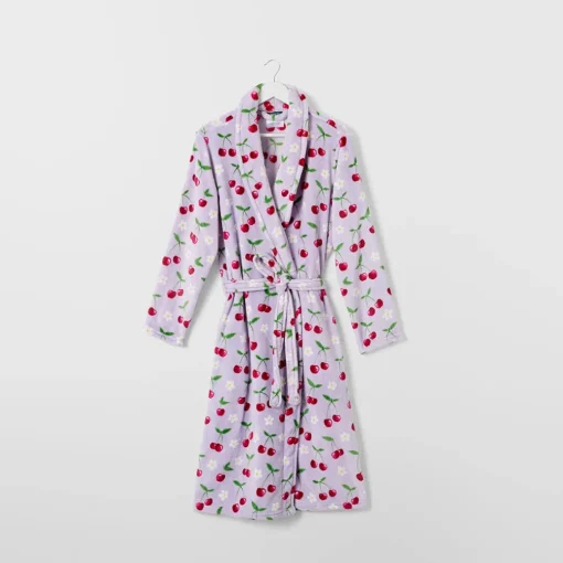 Sweet Cherry Printed Robe