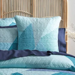 Takashi Quilt Cover - Blues