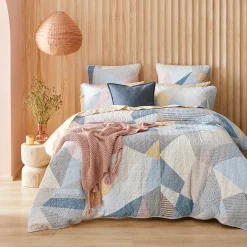 Takashi Quilt Cover - Blues