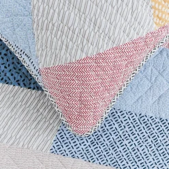 Takashi Quilt Cover - Blues