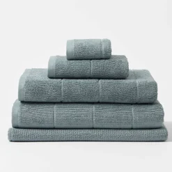 Tasman Towel - Slate Blue