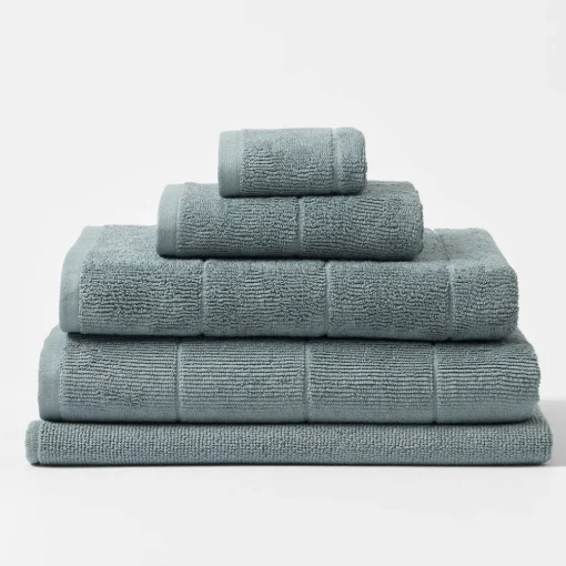 Tasman Towel - Slate Blue