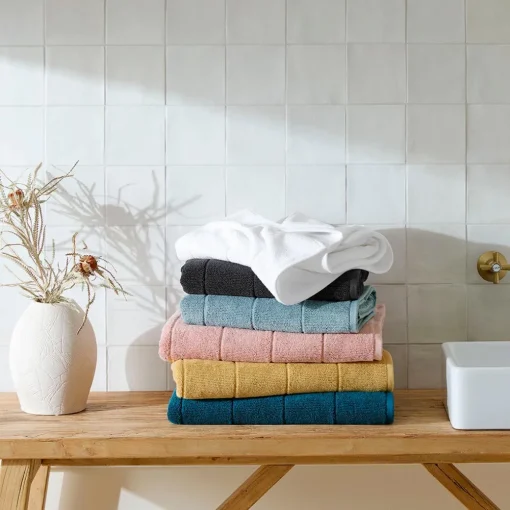 Tasman Towel - Slate Blue
